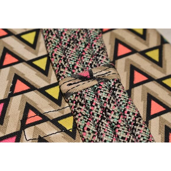 KAVU $69 Original Rope Bag Sling‎ Pack Geometric Multi-Color - Picture 3 of 4